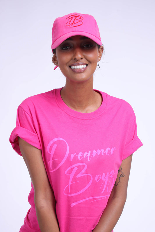 Hot pink Dreamer Boyz Cap